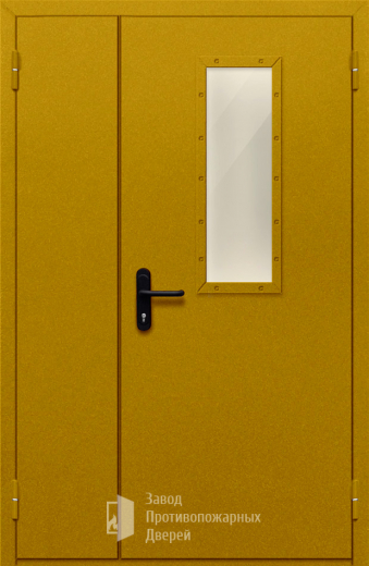 Фото двери «Полуторная со стеклом №25» в Солнечногорску