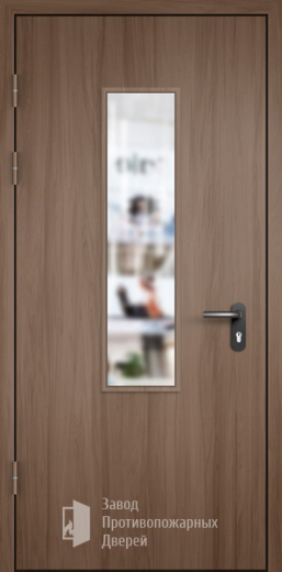 Фото двери «МДФ однопольная со стеклом №7» в Солнечногорску