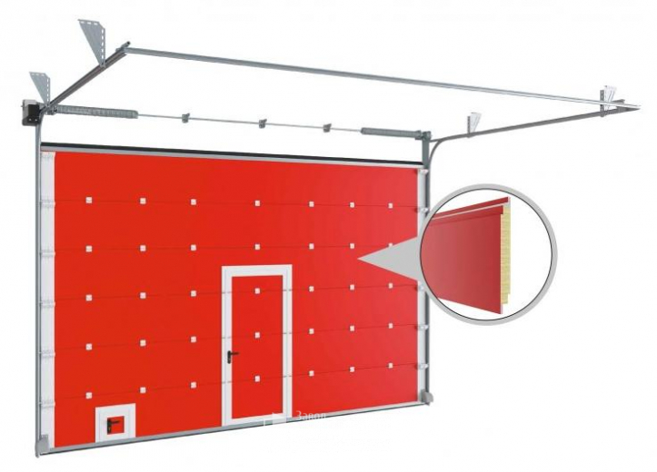 Фото «Секционные ворота EI 60 №8» в Солнечногорску