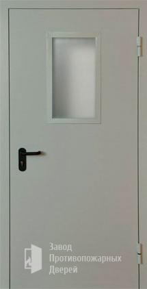 Фото двери «Однопольная со стеклопакетом EI-30» в Солнечногорску