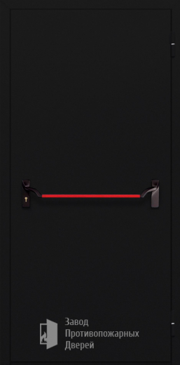 Фото двери «Однопольная глухая с антипаникой №44» в Солнечногорску