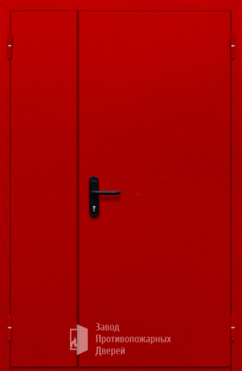 Фото двери «Полуторная глухая (красная)» в Солнечногорску