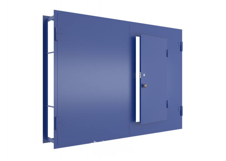 Фото «Противопожарные распашные ворота №6» в Солнечногорску