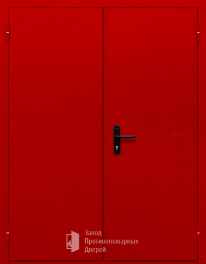 Фото двери «Двупольная глухая (красная)» в Солнечногорску