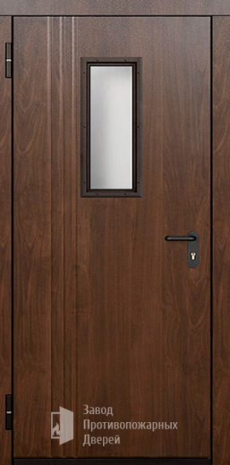 Фото двери «Однопольная МДФ со стеклом» в Солнечногорску