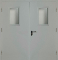 Фото двери «Двупольная со стеклом EI-30» в Солнечногорску