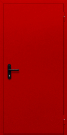 Фото двери «Однопольная глухая (красная)» в Солнечногорску