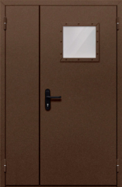 Фото двери «Полуторная со стеклом №88» в Солнечногорску