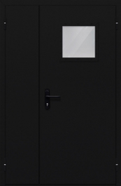 Фото двери «Полуторная со стеклом №84» в Солнечногорску