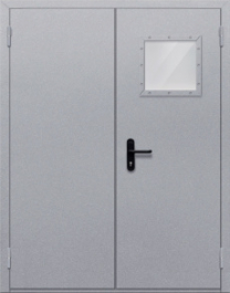 Фото двери «Двупольная со стеклопакетом» в Солнечногорску