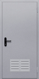 Фото двери «Однопольная с решеткой» в Солнечногорску