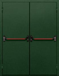 Фото двери «Двупольная глухая с антипаникой №19» в Солнечногорску