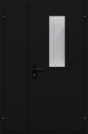 Фото двери «Полуторная со стеклом №24» в Солнечногорску