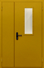 Фото двери «Полуторная со стеклом №25» в Солнечногорску