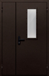 Фото двери «Полуторная со стеклом №210» в Солнечногорску
